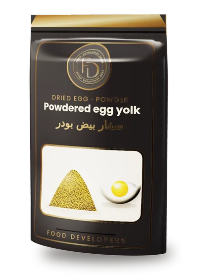 Powdered egg yolk package by Food Developers