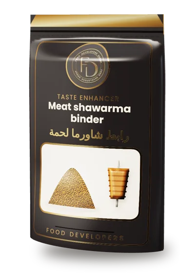 Meat shawarma binder taste enhancer package by Food Developers