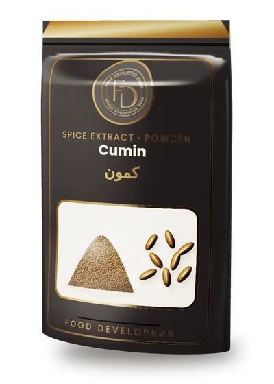 Cumin spice extract powder package by Food Developers