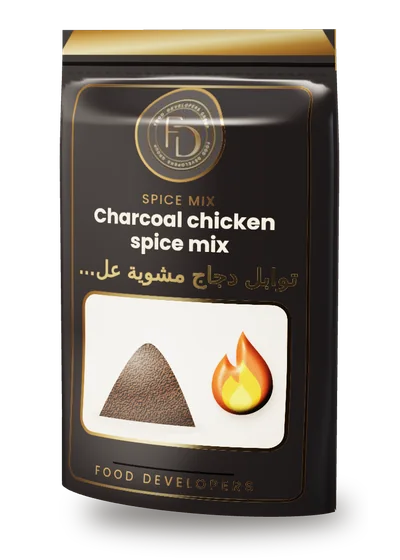 Charcoal chicken spice mix package by Food Developers