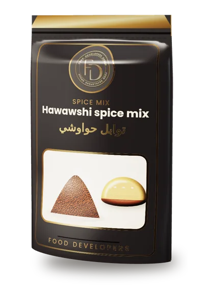 Hawawshi spice mix package by Food Developers