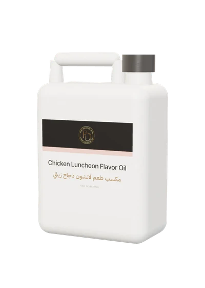 Chicken luncheon oil-based flavor booster package by Food Developers
