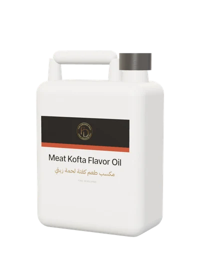 Meat kofta oil-based flavor booster package by Food Developers