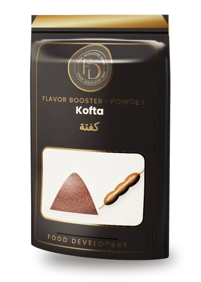 Kofta powder flavor booster package by Food Developers