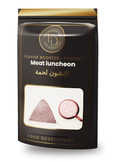 Meat luncheon powder flavor booster package by Food Developers