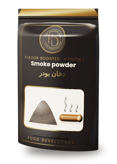 Smoke powder flavor booster package by Food Developers