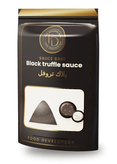 Black truffle sauce base package by Food Developers